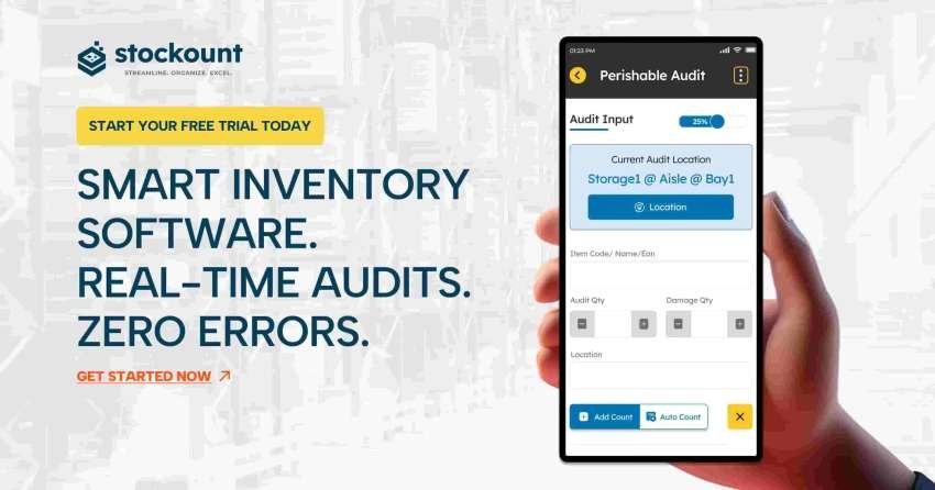 Free Inventory Audit  Trial Stock Count Available