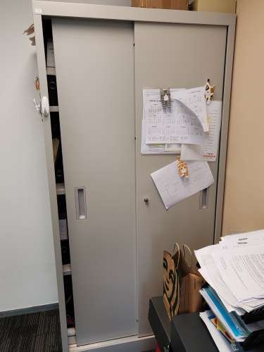 Steel Cabinet x 2pcs