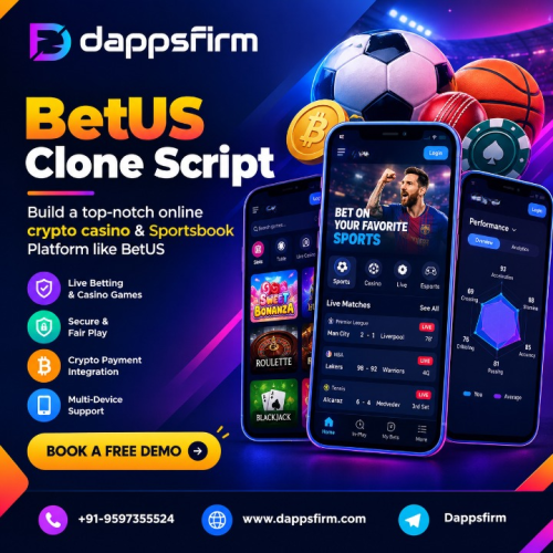 BetUS Clone Script with Esports, Horse Racing and MultiSport Betting Markets